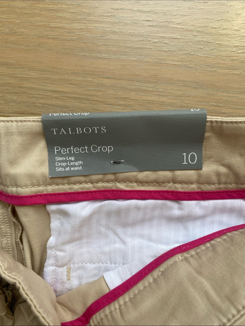 Talbots Signature Crop - Picture 3 of 6